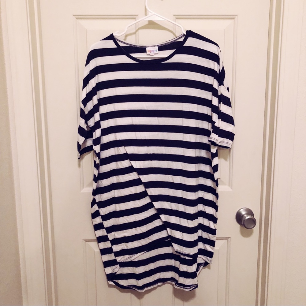LulaRoe striped tunic/dress